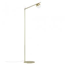 Led modern decorative indoor standing floor desk table lamp. Floor Standing Lamp Contina 5w G9 Brass 2010994035 Nordlux
