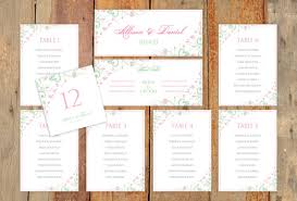 wedding seating chart template download instantly