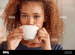 Elle aime son mode de vie Photo Stock