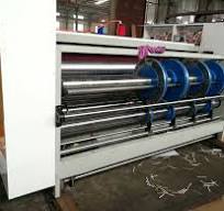 Semiautomatic Electric 2 Color Box Printer Slotter Rotary Die Cutter Machine