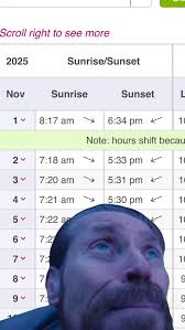 REMINDER: We “fall back” this weekend…and then the horror begins! 5 o’clock  sunsets starting Sunday, Nov. 2 😱, Our park gates close at sunset — plan  ahead before darkness creeps in (and you get locked ...