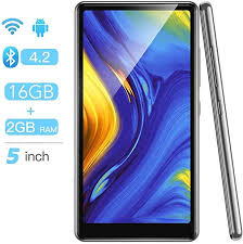 Amazon Com Wifi Mp4 Player With Bluetooth Agptek 5 Inch Touch Screen 16gb Lossless Mp3 Player Support Apps Audible Books Mp4 Player Voice Recorder Fm Radio