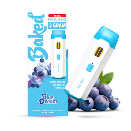 3 Gram HHC Vape Pen - Blue Dream | Sativa – Baked HHC