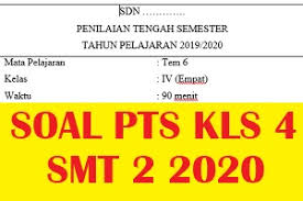 Semua soal dikerjakan dengan ditulis di kertas dan di jadikan file pdf; Soal Ujian Kelas 4 Ilmusosial Id