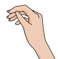 Anime hand png image with transparent background. Anime Hand Png 5 Png Image