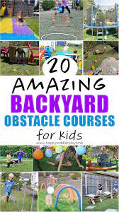 20 Amazing Backyard Obstacle Courses Happy Toddler Playtime Kids Obstacle Course Backyard Obstacle Course Summer Activities