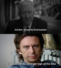 Crossover between Twin Peaks and another show