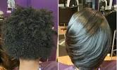 Natural Wrap Hairstyle
