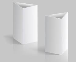 Blank Table Tent Vertical Cards Creative Business Card Templates 4 00 Table Tents Business Cards Creative Tent Cards