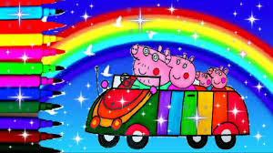 To celebrate all things peppa we thought we would bring together 10 of my favourite peppa pig coloring pages that we've done over the years, as well as some fun crafts we found on pinterest. Peppa Pig Coloring Book Pages Sparkle Peppa Pig Daddy Mummy Pig George Disney Brilliant Color Show Youtube