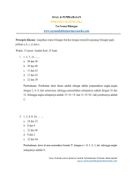 Setiap soal tes psikotes potensi akademik ini terdiri dari deretan angka yang belum selesai. Tes Koran Tpa Contoh Soal Tpa Deret Angka Dan Huruf Contoh Soal Tes Contoh Soal Psikotes Dan Kunci Jawaban Terlengkap Dan