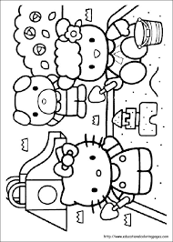 Coloring pages hello kitty beach free to print. Hello Kitty Coloring Pages Free For Kids