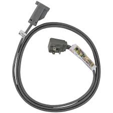 Extension cords offer a means of extending a home's or workshop's electrical circuits when a lamp, appliance, or tool has an attached cord that is too short to reach the needed location. Certified Appliance Accessories 15 0303 15 Amp Grounded Appliance Extension Cord 3ft Walmart Com Walmart Com