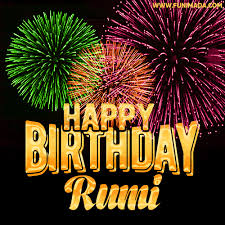 Once you find the best birthday quote, browse our digital greeting card selection to wish them a special day in a special way. Wishing You A Happy Birthday Rumi Best Fireworks Gif Animated Greeting Card Download On Funimada Com