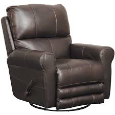 Hoffner Chocolate Italian Leather Rocker Recliner In 2020 Rocker Recliner Chair Rocker Recliners Swivel Recliner Chairs