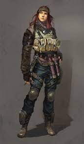 Note that you will still see this person's artwork on the public community gallery. Post Apo Look Post Apocalyptic Girl Character Art Warrior Woman