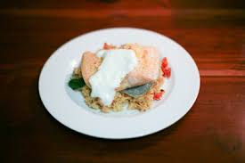 Jamie oliver salmon & couscous. I M No Jamie Oliver Blog Archive Recipe 48 Steamed Salmon With Tomato Basil Couscous