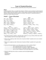 Specific reactions corresponding to these general types are associated with health issues, types of chemical reactions pogil answers types of. Honors Unit 2b For Each Unit You Are To Complete Vocabulary