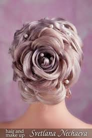 Rose Updo Rose Braid Hair Styles Quinceanera Hairstyles
