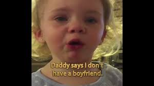 little girl is pretty darn sure she has a "boyshfren"