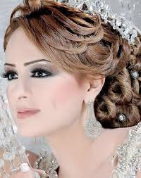 Twisting layers in front makes this hairstyle. Bridal Wedding Hair Make Up Hair Styles Asian Bridal Hair Womens Hairstyles