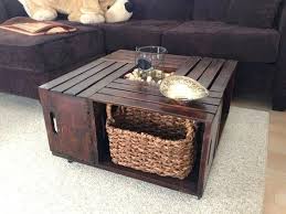 Comfortable Wood Basket Coffee Table Photographs Good Wood Basket Coffee Table And Wooden Crate Coffee Table By Olivabella On Etsy Shippin Mebel Furniture Ide