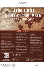 Información sobre la colonia constitución de 1917, iztapalapa. La Politica Exterior De Mexico Y La Constitucion De 1917 En Su Centenario