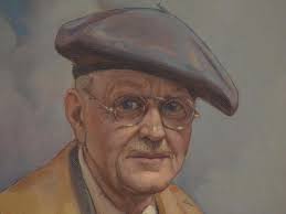 Frederick Lamb Self Portrait Painting