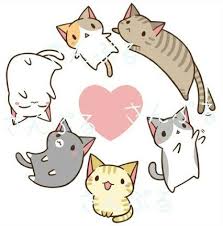 Pure White One Whitestorm Brown One Tigerclaw White Brown Ish And Orange One Spottedleaf Dark Gray One Graystripe Cute Drawings Cute Cat Drawing Cute Art