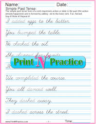 There are four different dotted lines for them to cut along, all. Printable Handwriting Worksheets Manuscript And Cursive Worksheets