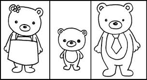 The purpose is to compare objects by sizes conducting different activity > nursery rhyme > pease porridge coloring page this nursery rhyme blends well with this story. Goldilocks Coloring Pages Learny Kids