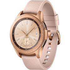 Galaxy watch is a smartwatch in black and rosegold color with 42mm size. Samsung Galaxy Watch 42 Mm Rosegold Smartwatch Alza De