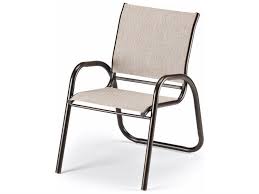 Telescope Casual Gardenella Sling Aluminum Stackable Cafe Chair 7500 Small Leather Chairs Outdoor Dining Chairs Dining Chairs