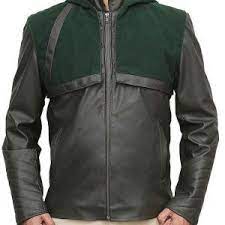 Stephen Amell Arrow Leather Jacket Stephen Amell Leather Jacket In Usa Uk Canada Germany France New York Los Angeles Chicago Houston Philadelphia Ph Best Leather Jackets Leather Jacket Men Jackets