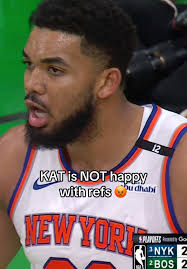Should that have been a foul? #kat #karlanthonytowns #newyorkknicks