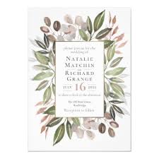 Greenery Wedding Invite Invitation Zazzle Com Greenery Wedding Invitations Wedding Invitations Greenery Wedding