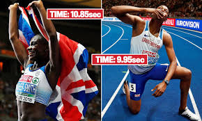 Hughes, 23, added 4x100m gold to his 100m title in berlin and he also took relay gold at the commonwealth games. Asher Smith Hughes Win 100m Gold On Stunning Night For Britain Daily Mail Online