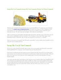 Know current scrap metal prices + proven tips to get the most money at a scrapyard. Scrap My Car Cannock Scrap My Van Cannock Scrap Car Prices Cannock By Scrap My Car 123 Issuu