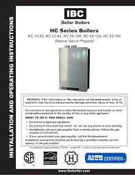 Installation Manual Ibc Better Boilers Manualzz Com