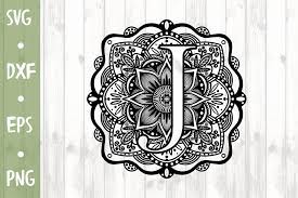 Free Free 282 Floral Letter J Svg SVG PNG EPS DXF File