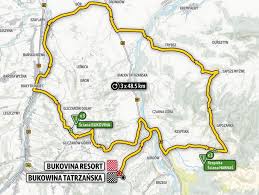 Trasa tour de pologne 2018. Tour De Pologne 2020 Trasa Bukowina Resort Bukowina Tatrzanska 8 Sierpnia Mapa Trasa Super Express
