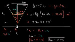 See full list on calculatorsoup.com Volume Of A Frustum Video Khan Academy