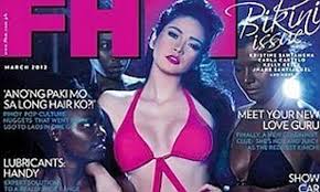 FHM retract racist cover after featuring actress surrounded by black  models with strapline Stepping Out Of The Shadows | Daily Mail Online