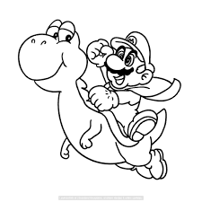 Bekijk Mario Yoshi Kleurplaat Mandala Kleurplaten Gratis Kleurplaten Kleurplaten