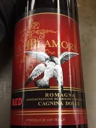Mi Amore Romagna Dolce Red Cagnina Semi Sweet Red Wine Sweet Red Wines Wine Bottle Labels