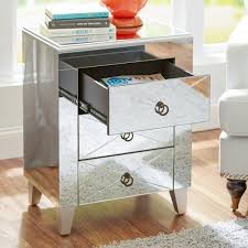 Linnea End Table With Storage Contemporary End Tables End Tables With Drawers Contemporary Side Tables
