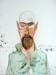 Les personnages de Breaking Bad revisités par le célèbre illus