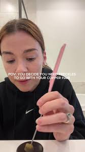 Wow freckles are FUN!!! #fakefreckles #spraytanfreckles #copperhair #fyp  #foryou #fakefreckletutorial #freckletutorial