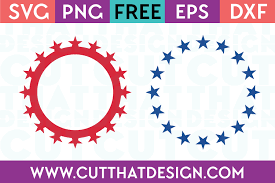 Download Star Circle Monogram Design Set 2 Cut That Design