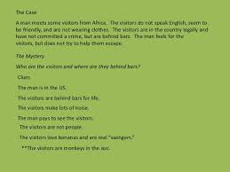 Mystery Inference Examples In Literature